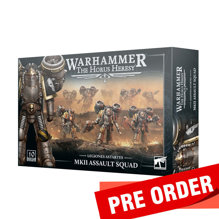 [Launch Date 10/04] Warhammer Age of Sigmar: The Horus Heresy: Legiones Astartes: MKII Assault Squad