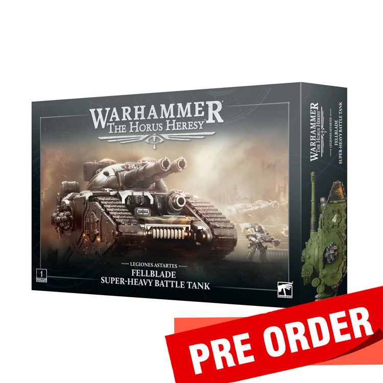 [Launch Date 10/04] Warhammer Age of Sigmar: The Horus Heresy: Legiones Astartes: Fellblade Super-Heavy Battle Tank