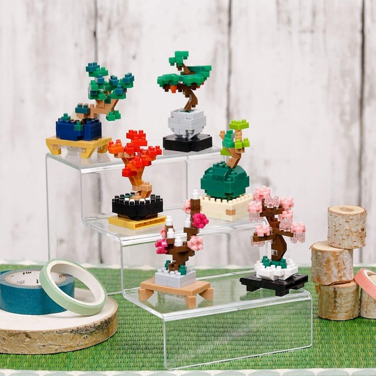 [Single Pack] Nanoblock Bonsai Tree Mininano Series - Blind Bag