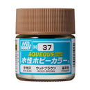 Aqueous Hobby Color H37 Gloss Wood Brown 10ml