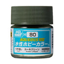 Aqueous Hobby Color H80 Flat Khaki Green 10ml