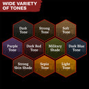 Army Painter Warpaints Fanatic: Washes Acrylic Paint Set (10 Colors) 18ml