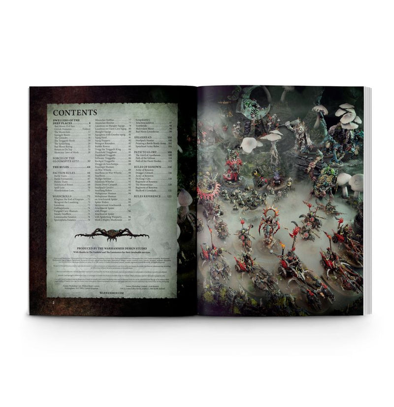 Warhammer Age of Sigma: Battletome: Gloomspite Gitz
