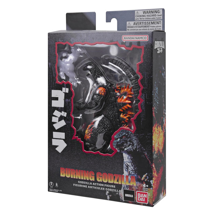 Godzilla 6" Action Figure Set Series Burning Godzilla