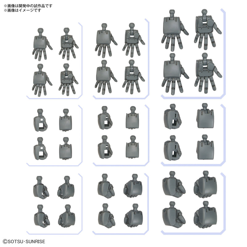 Option Parts Set Gunpla 04  Build Hands Round