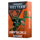 Warhammer 40000 Kill Team Xenos Necrons Canoptek Circle Datacards