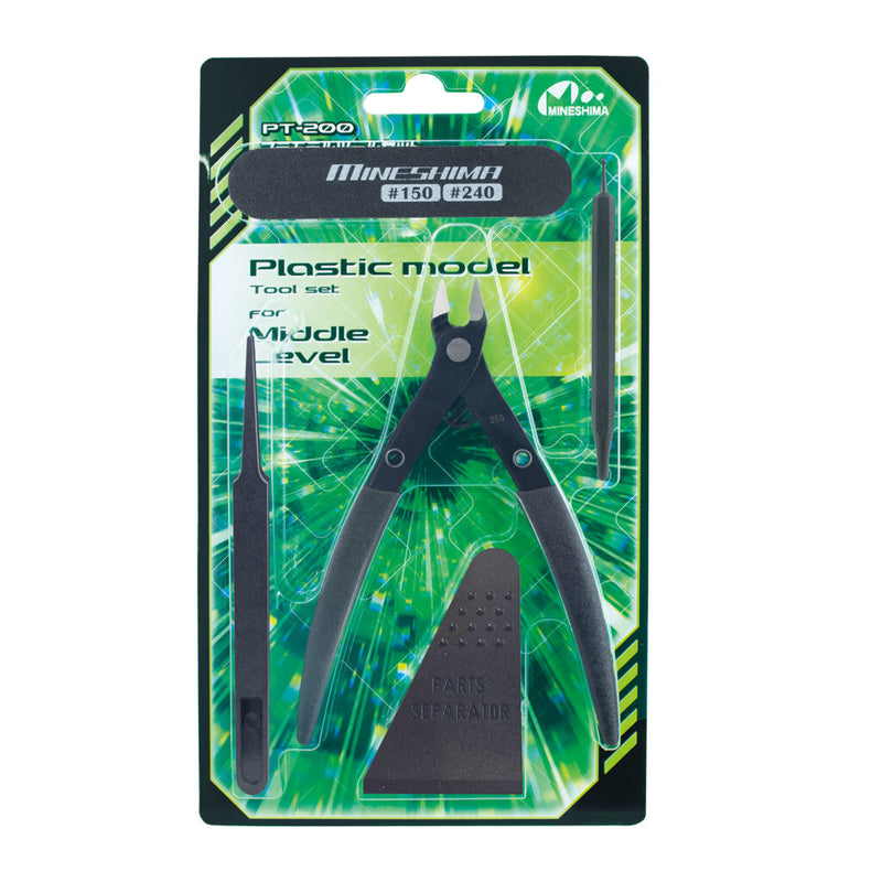 Mineshima Plastic Model Tool Set Middle PT-200
