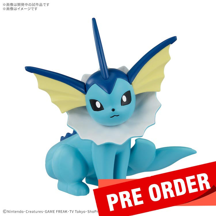 [New! Pre-Order] Pokemon Model Kit Quick!! 28 - Vaporeon