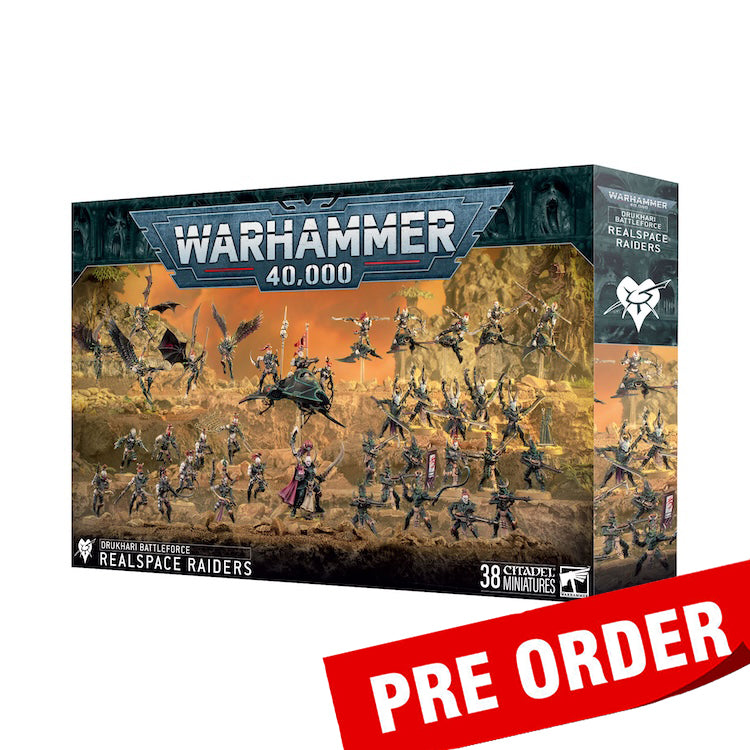 [Launch Date 10/11] Warhammer 40000: Drukhari Battleforce: Realspace Raiders