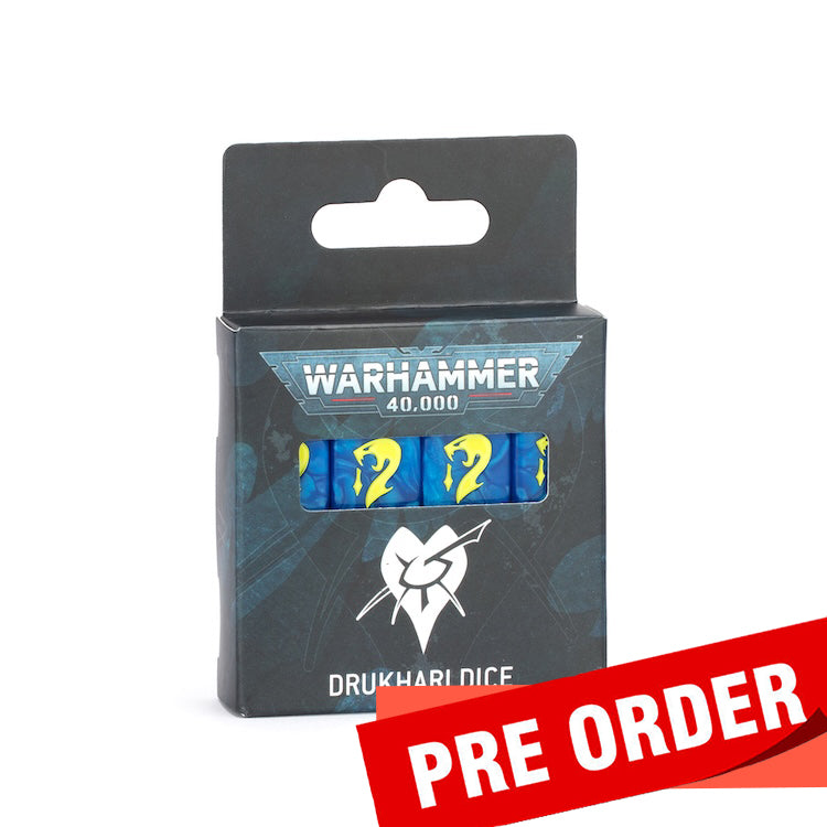 [Launch Date 10/11] Warhammer 40000: Drukhari Dice