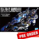 [Pre-Order] PG Unleashed RX-78-2 Gundam 1/60
