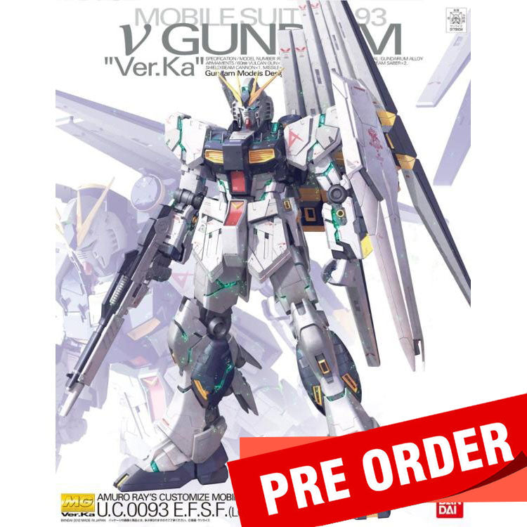 [Pre-Order] MG Nu Gundam Ver. KA 1/100