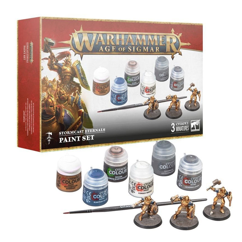 Warhammer Age of Sigmar: Stormcast Eternals + Paint Set
