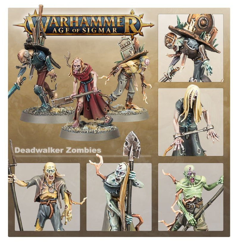 Warhammer Age of Sigmar: Soulblight Gravelords:Deadwalker Zombies