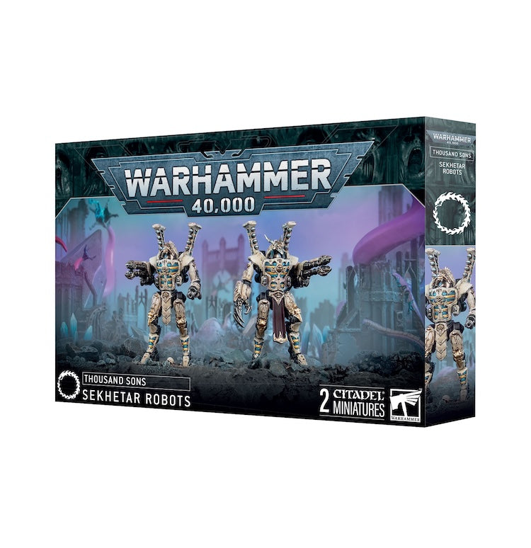 Warhammer 4000: Thousand Sons: Sekhetar Robots