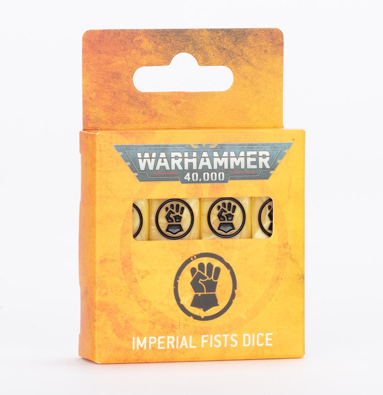 Warhammer 4000: Imperial Fists Dice