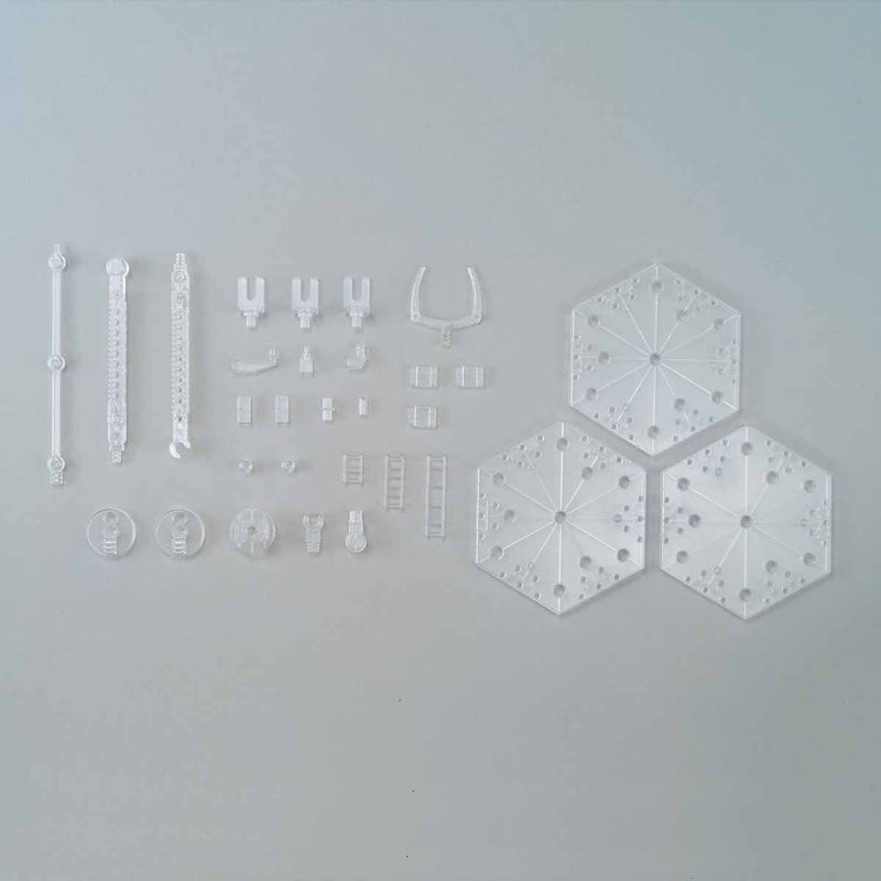 Action Base 4 Display Stand 1/100 - Clear