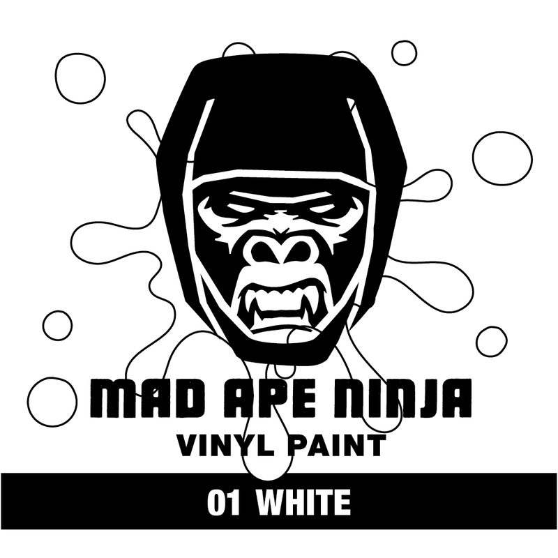 MAD APE NINJA Vinyl Paint 01 White