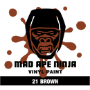 MAD APE NINJA Vinyl Paint 21 Brown