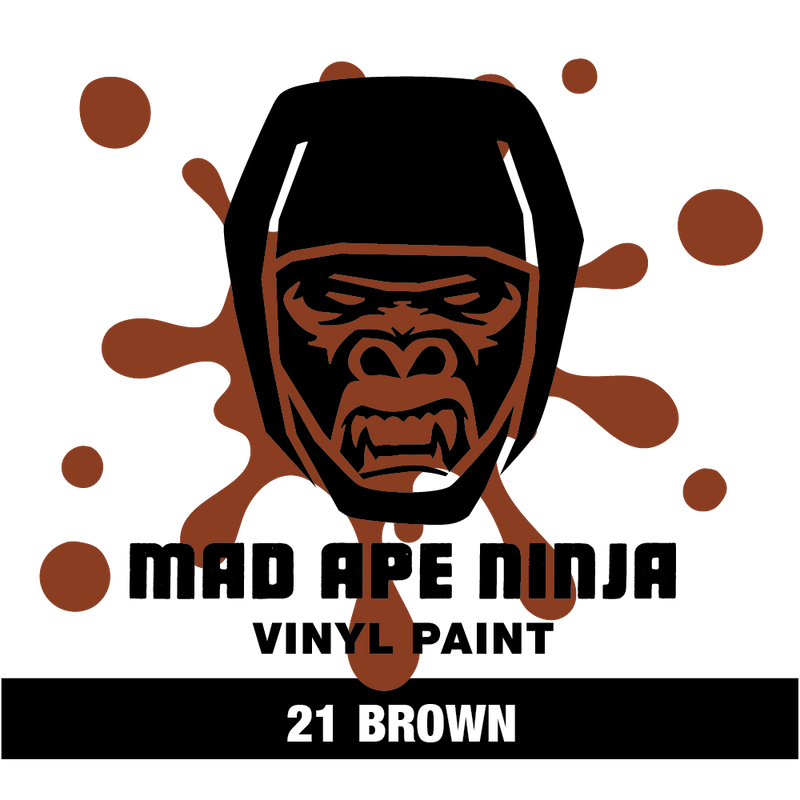MAD APE NINJA Vinyl Paint 21 Brown