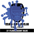 MAD APE NINJA Vinyl Paint 37 Fluorescent Blue
