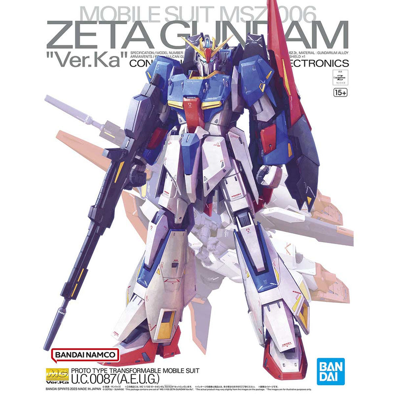 [Pre-Order] MG Zeta Gundam Ver. KA 1/100