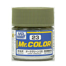 Mr. Color Paint C23 Semi-Gloss Dark Green (2) 10ml